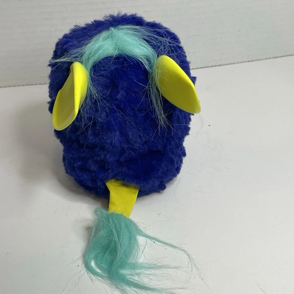 Hasbro Furby 2012 Boom Starry Night Blue And Yellow NOT TESTED